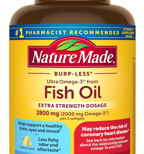 Nature Made Extra Strength Omega 3 Fish Oil