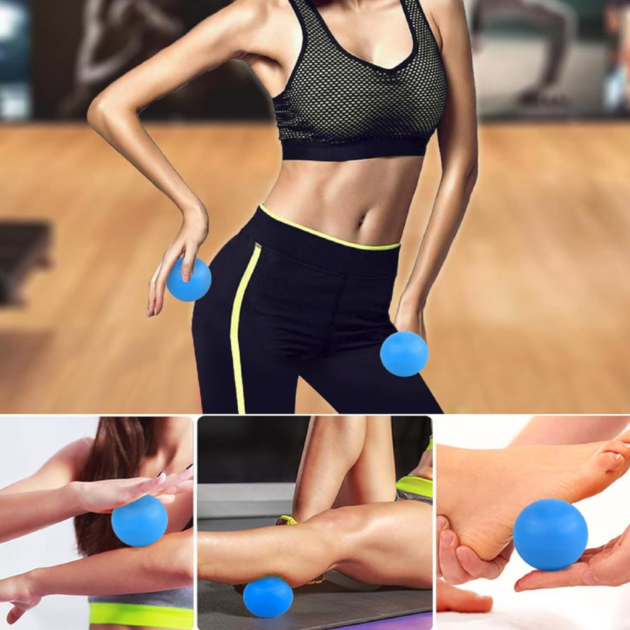 Massage Ball for Sore Muscles, Shoulders, Neck, Back, Foot, and Body