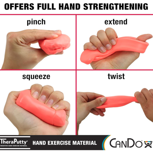 3 oz. Hand Exercise Putty for Rehabilitation, Exercises, Hand Therapy, and Hand Strengthening