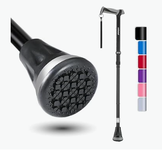 Walking Cane - Foldable, Adjustable, Collapsible Walking Canes for Men & Women, Heavy Duty All Terrain
