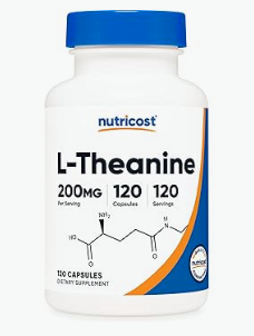 Nutricost L-Theanine 200mg, 120 Capsules, Double Strength